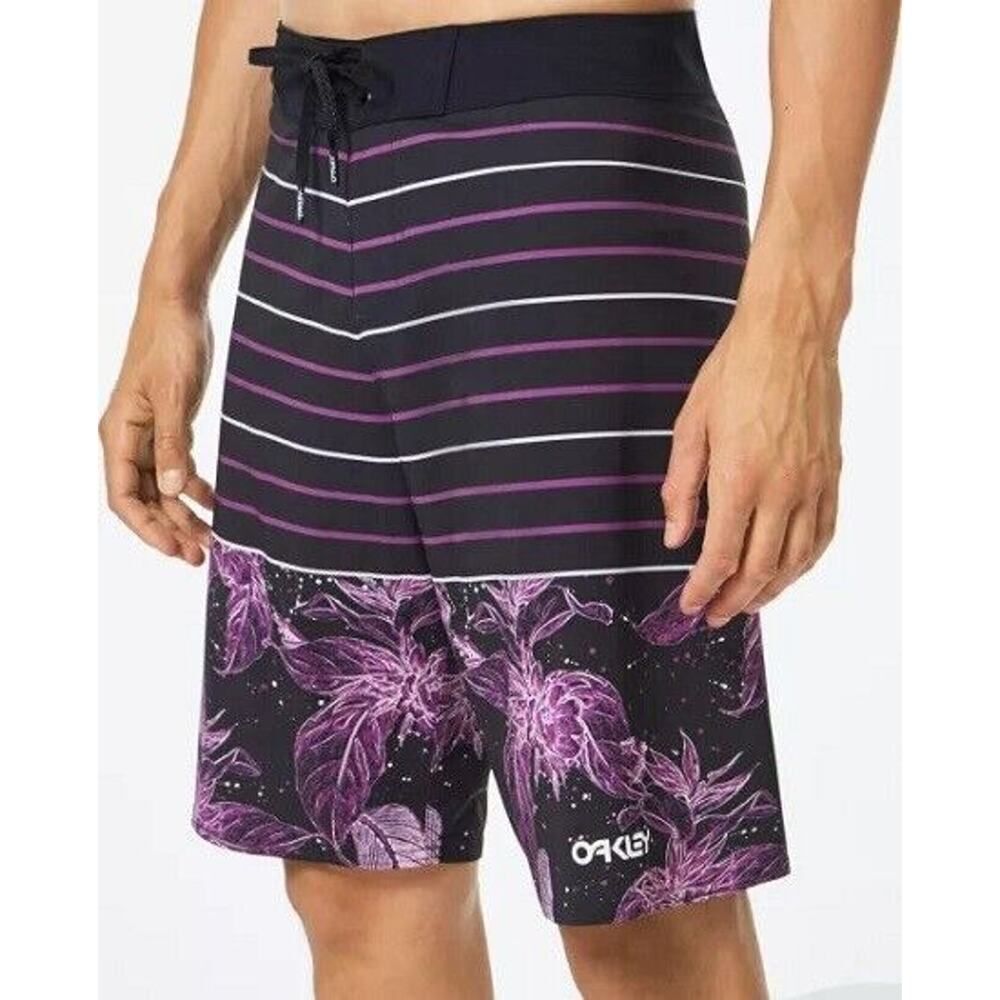 NWT Oakley Retro Split 21" Board Shorts Swim Trunks Men's Size 30